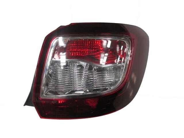 DACIA SANDERO- 13/16; STOP LAMBASI SAĞ KOYU KIRMIZI/BEYAZ (STEPWAY) (FÜME) (MARS) (E MARKLI)