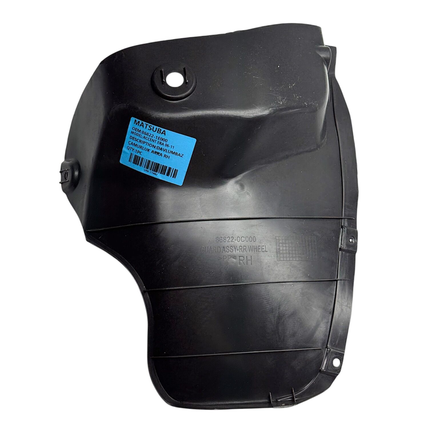 Hyundaı Davlumbaz Çamurluk Accent Era 06-11 Arka Sağ