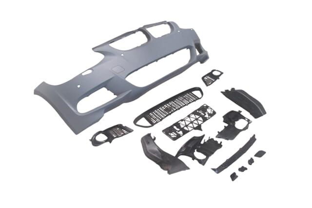 BMW 3 SERI- E92-E93- 10/12; ÖN TAMPON (SİS DELİKLİ KAPAK/IZGARALI/FAR.YIK.LI/SEN.DELİKLİ)M-TECH/LCI)