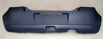 SUZUKI SWIFT- 05/07; ARKA TAMPON SİYAH (PLAKA/SİS DELİKLİ FPI)