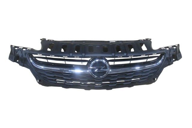 (YENİ ÜRÜN!!!)OPEL CORSA- E- 15/19; ÖN PANJUR SİYAH (NİKELAJ ÇITALI) (TW)