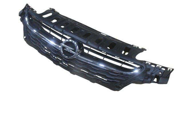 (YENİ ÜRÜN!!!)OPEL CORSA- E- 15/19; ÖN PANJUR SİYAH (NİKELAJ ÇITALI) (TW)