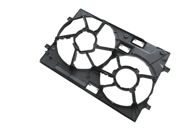 AUDI A3- SD/SB- 16/20; RADYATÖR VE KLİMA FAN DAVLUMBAZI BOŞ GÖVDE (ÇİFTLİ) (DIZEL)