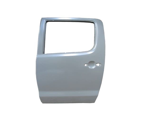 TOYOTA HILUX- PICK UP VIGO- 05/11; ARKA KAPI KOMPLE SOL GRİ BOYALI/ÇELİK BARLI(İCELİ)(YAN SANAYİ