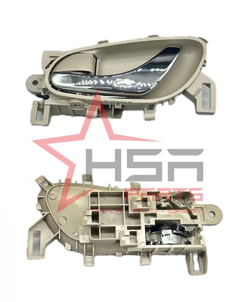 Nissan X-Trail Sol Ön İç Kapı Kolu (Gri/Krom) 2014-2019 (80671-3SG0C-GRİ)