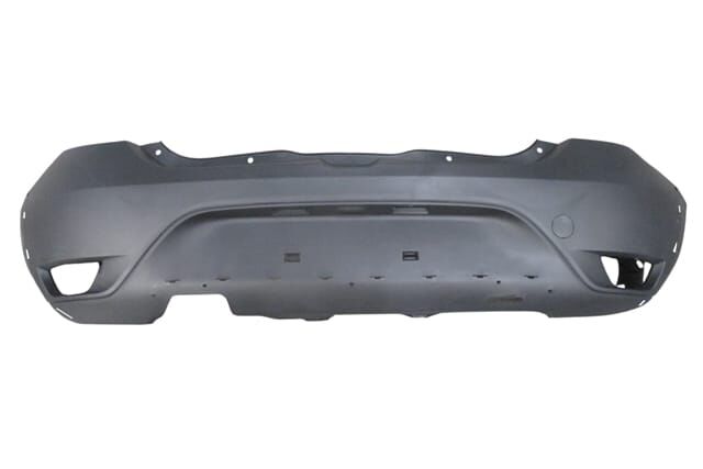 (YENİ ÜRÜN!!!)DACIA SANDERO- 17/20; ARKA TAMPON SİYAH (DODİK DELİKLİ/ÇEKİ DEMİRİ KAPAKLI) (STEPWAY)