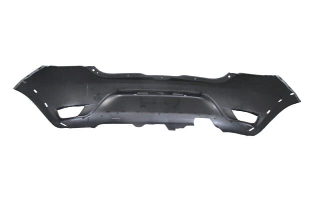 (YENİ ÜRÜN!!!)DACIA SANDERO- 17/20; ARKA TAMPON SİYAH (DODİK DELİKLİ/ÇEKİ DEMİRİ KAPAKLI) (STEPWAY)