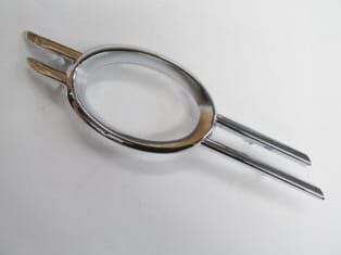 MERCEDES E CLASS- W211- 07/09; SİS LAMBA KAPAĞI ÜST NİKELAJI SAĞ (TW)