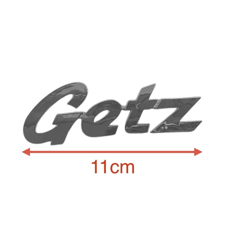 Hyundaı Bagaj Krom Getz 02-05 Arka(Getz Yazısı)