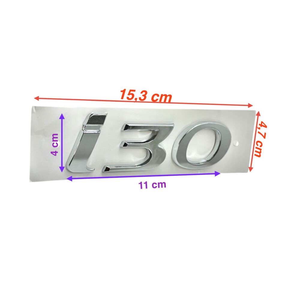 Hyundaı Bagaj Krom İ30 08-12 Arka (İ30 Yazısı)