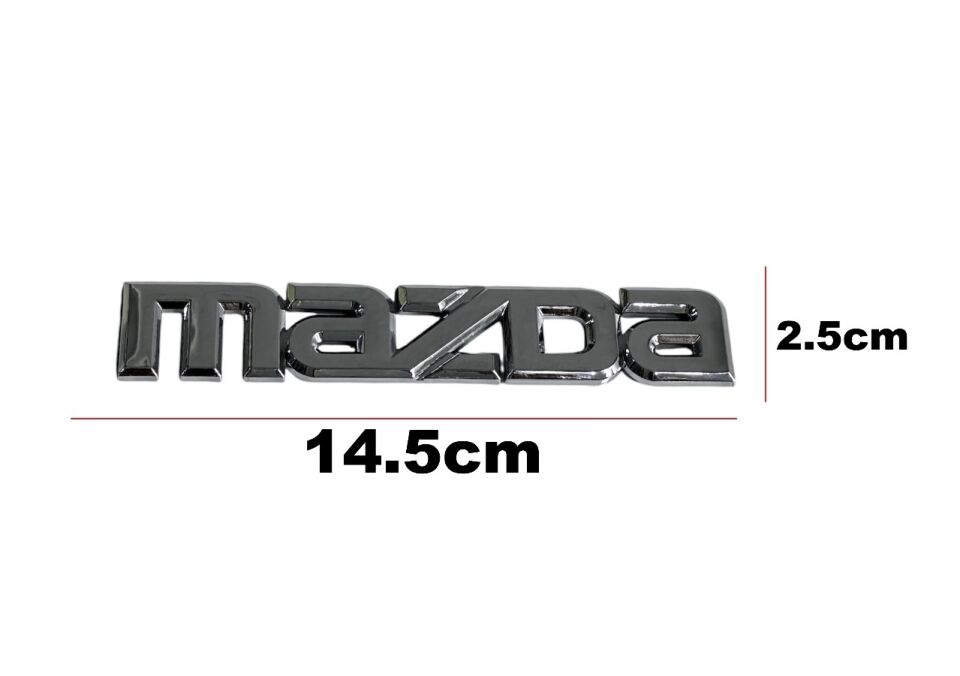 Mazda Bagaj Krom 323 92-02/626 92-02/Mazda 2 02-15/Mazda 3 02-15/Mazda 6 02-15 Arka (Mazda Yazısı)