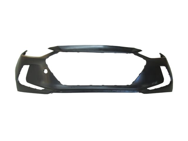 HYUNDAI ELANTRA- 16/18; ÖN TAMPON SİYAH (SİS/PANJUR DELİKLİ) (TYG)