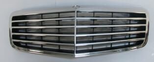 MERCEDES E CLASS- W211- 07/09; ÖN PANJUR SİYAH (NİKELAJ ÇITALI) 7 ÇITALI (TYG)