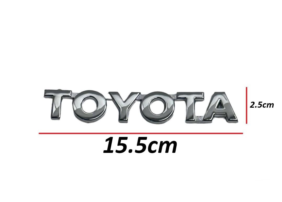 Toyota Bagaj Krom Hılux Revo 15-24 Arka(Toyota Yazısı)