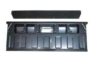 ISUZU D MAX- PICK UP- 07/12; ARKA BAGAJ KAPAĞI KOMPLE (ÇİZGİSİ DIŞA BOMBELİ) (ORTADAN AÇMALI) (MY)