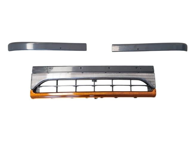 MITSUBISHI CANTER- FE635/659- 98/06; ÖN PANJUR SARI/BEYAZ REFLEKTÖRLÜ KLİPSİZ MITSUBISHI YAZILI)(FPI