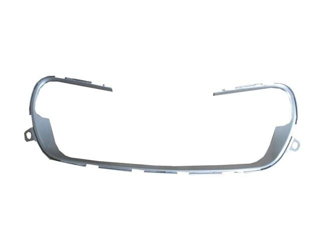 PEUGEOT 308- 11/13; ÖN TAMPON PANJURU ÇERÇEVESİ GÜMÜŞ GRİ (LM)