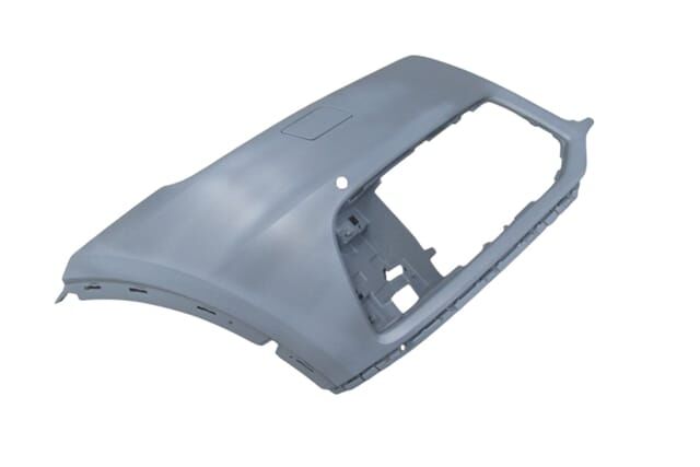 AUDI Q5- 17/20; ÖN TAMPON SAĞ ASTARLI GRİ (FAR YIKAMA KAPAKLI/SENSÖR DELİKLİ) (TYG)