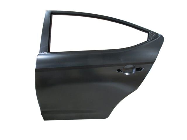 HYUNDAI ELANTRA- 16/18; ARKA KAPI KOMPLE SOL /ÇELİK BARLI (İCELİ/ÇEKOMASTİKLİ) (TW)