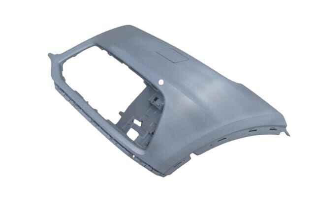 AUDI Q5- 17/20; ÖN TAMPON SOL ASTARLI GRİ (FAR YIKAMA KAPAKLI/SENSÖR DELİKLİ) (TYG)