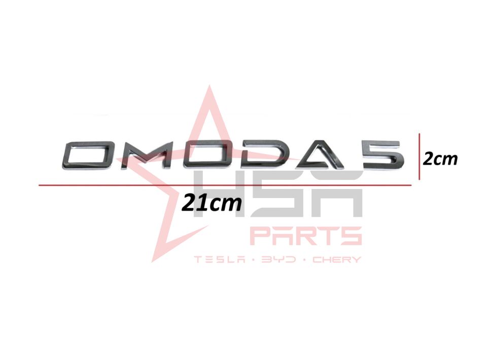 2022-2024 Chery Omoda 5 Arka Bagaj Yazısı Krom (Omoda 5 Yazısı) 609001730AA