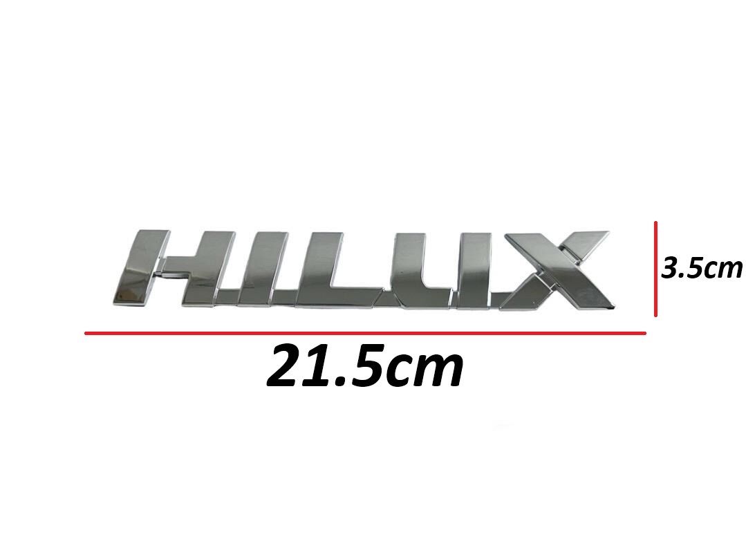 Toyota Bagaj Krom Hılux Revo 15-24 Arka(Hılux Yazısı)