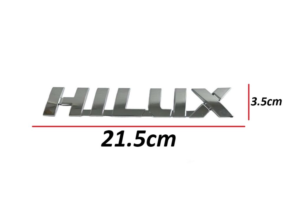 Toyota Bagaj Krom Hılux Revo 15-24 Arka(Hılux Yazısı)