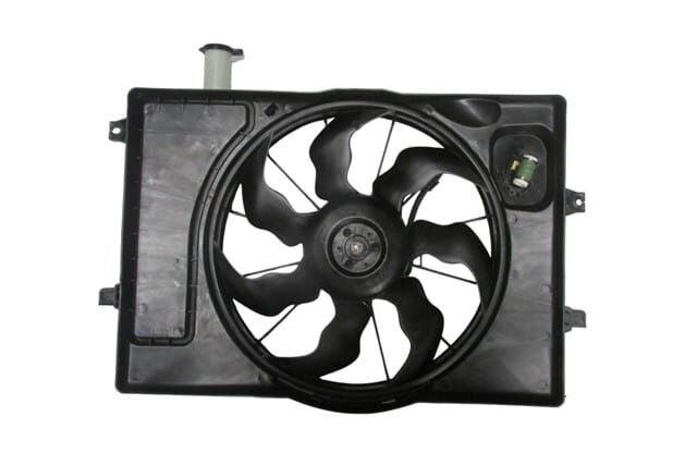 HYUNDAI ELANTRA- 16/18; RADYATÖR FAN DAVLUMBAZI KOMPLE BENZİNLİ (7 KANAT) (SU BİDONLU/MOTORLU)(ORİS)