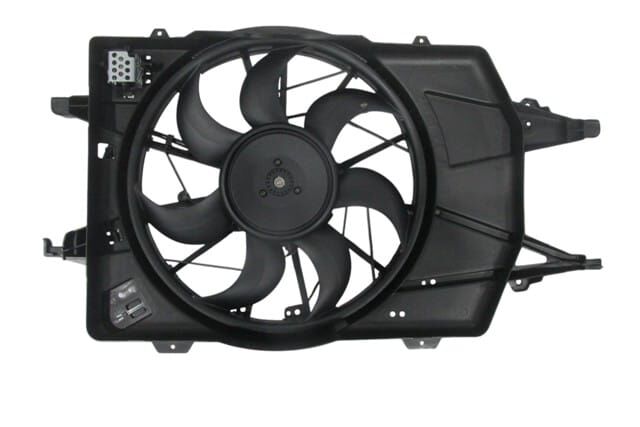 FORD FOCUS- SD/HB- 98/05; RADYATÖR FAN DAVLUMBAZI KOMPLE TEKLİ 1.8 TDCİ (7 KANAT) (MOTORLU) (ORİS)