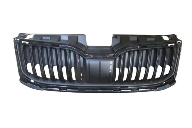 (YENİ ÜRÜN!!!)SKODA OCTAVIA- 17/19; ÖN PANJUR SİYAH NİKELAJ ÇITASIZ (ÜST KORUMA PLASTİĞİ İLE BİRLİKTE)(TW)