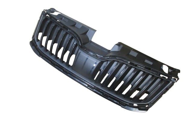 (YENİ ÜRÜN!!!)SKODA OCTAVIA- 17/19; ÖN PANJUR SİYAH NİKELAJ ÇITASIZ (ÜST KORUMA PLASTİĞİ İLE BİRLİKTE)(TW)