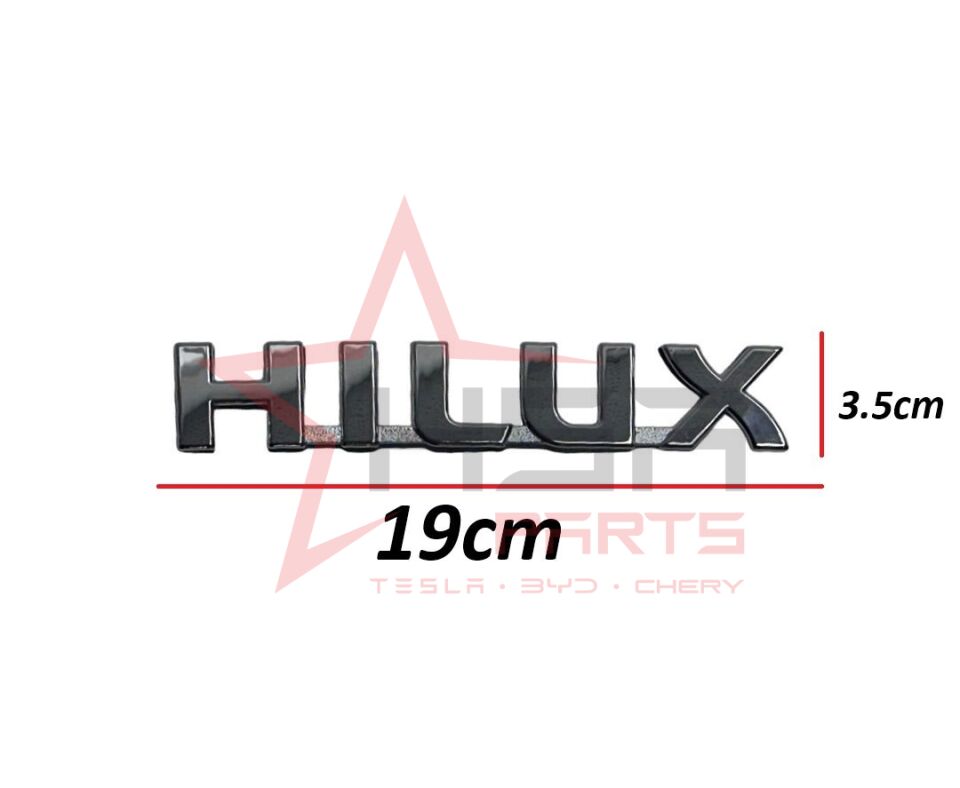 2007-2014 Toyota Hilux Arka Bagaj Yazısı Krom (Hilux Yazısı) 75427-0K011