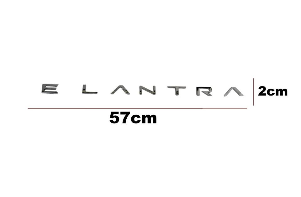 Hyundaı Bagaj Krom Elantra 21-23 Arka(Elantra Yazısı)