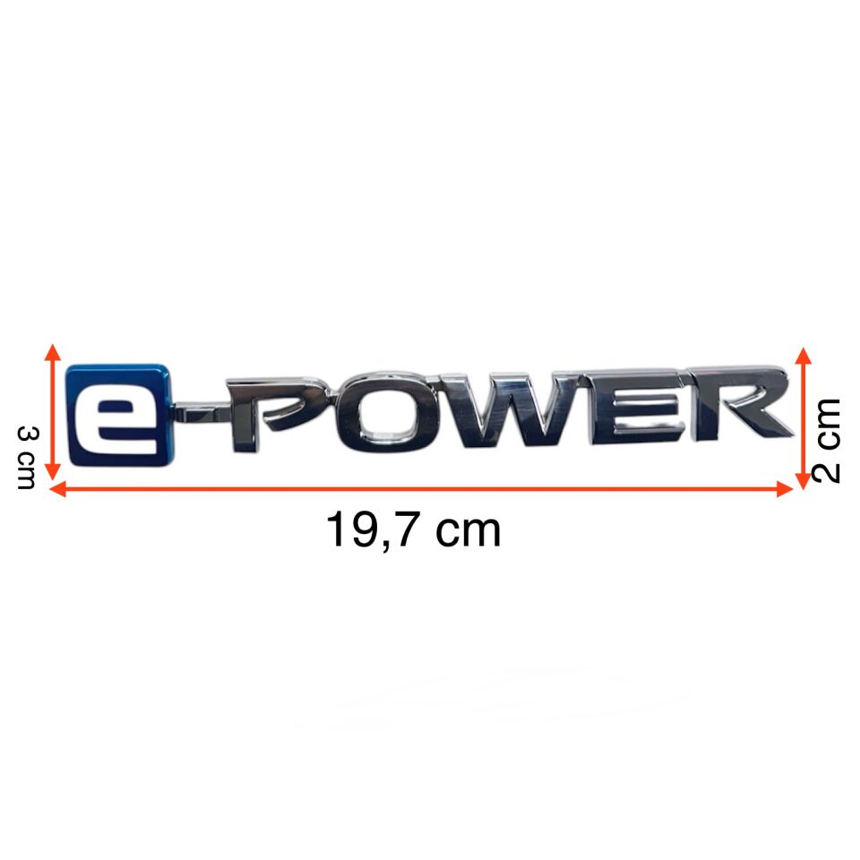 Nıssan Bagaj Krom Qashqai 21-24 Arka(E-power yazısı)