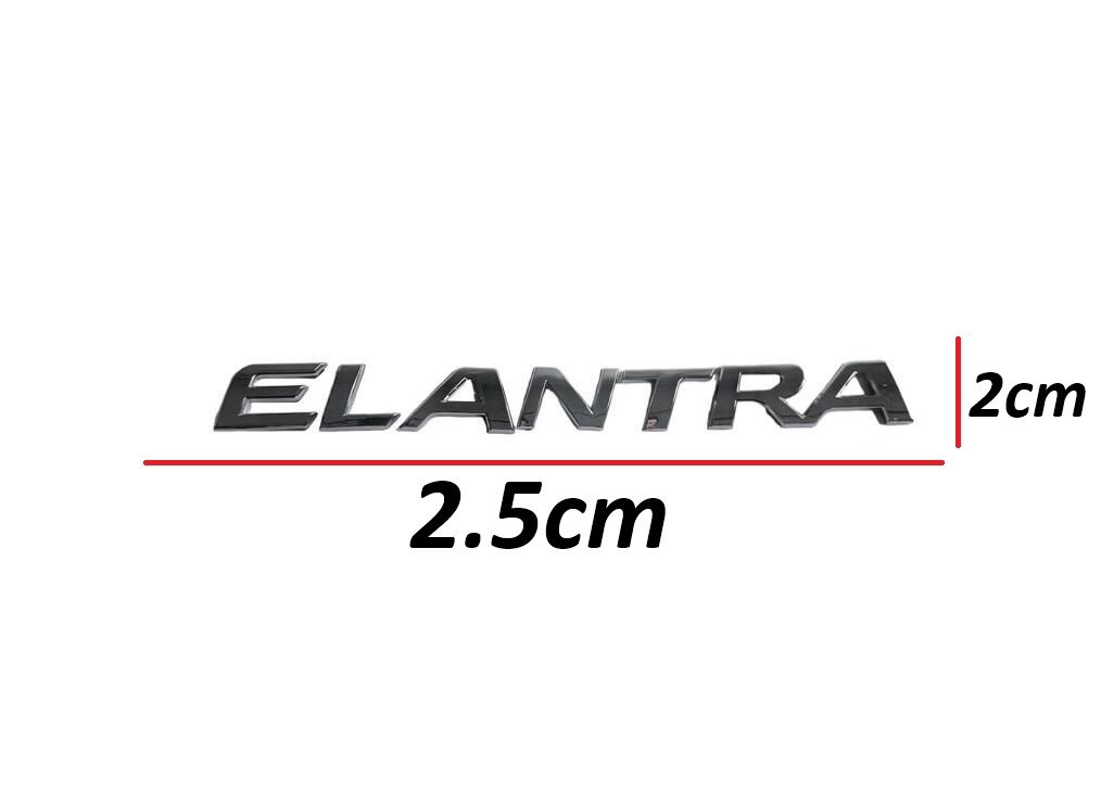 Hyundaı Bagaj Krom Elantra 11-19 Arka(Elantra Yazısı)