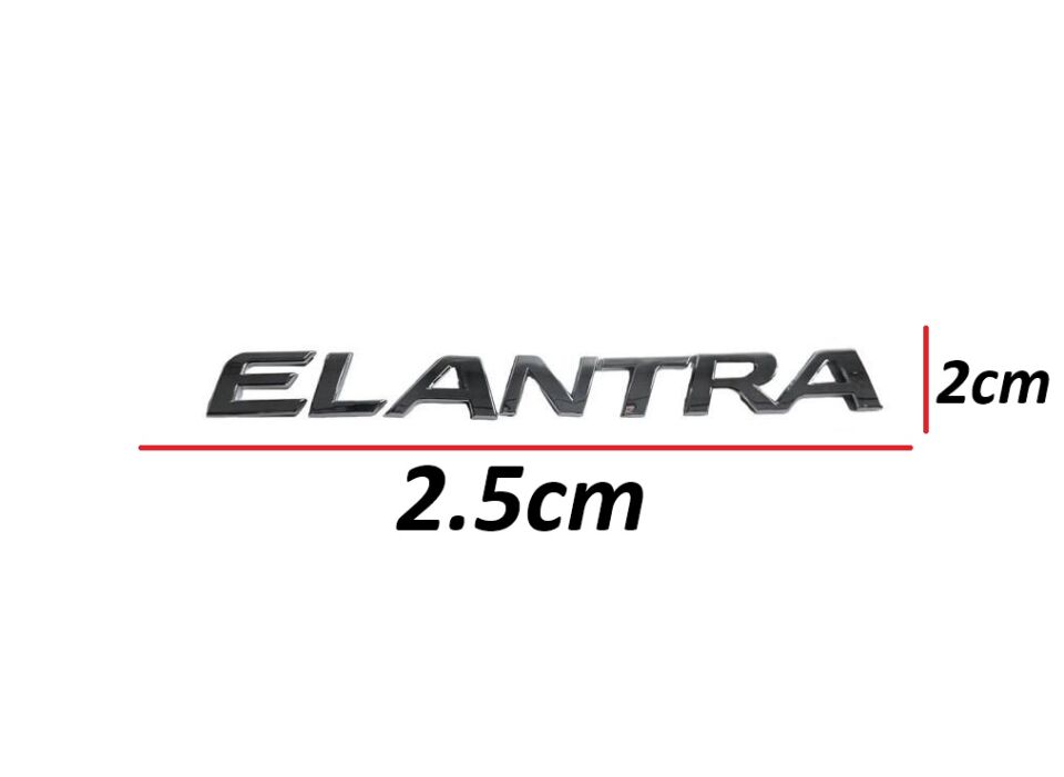 Hyundaı Bagaj Krom Elantra 11-19 Arka(Elantra Yazısı)