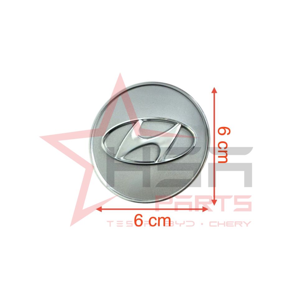 2008-2015 Hyundai Elantra Jant Göbeği (Gri) (6,1 Cm) 52960-2S250