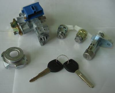 HONDA ACCORD- 94/95; KONTAK KİLİT SETİ (3LÜ) (KONTAK/KAPI/BAGAJ) (TERMİKLİ)