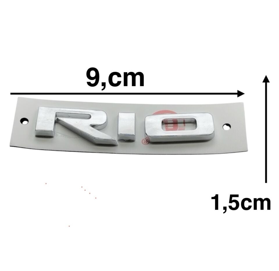 Kıa Bagaj Krom Rio 12-22 Arka (Rio Yazısı)