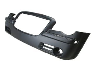 CHRYSLER 300C- 05/11; ÖN TAMPON (ASTARLI SİYAH TYG)