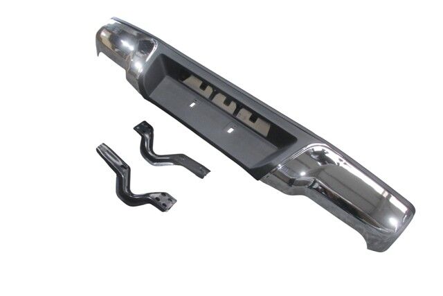 ISUZU D MAX- PICK UP- 12/17; ARKA TAMPON (NİKELAJ KAPLAMALI BAĞLANTI AYAKLARI İLE BİRLİKTE)(TW)