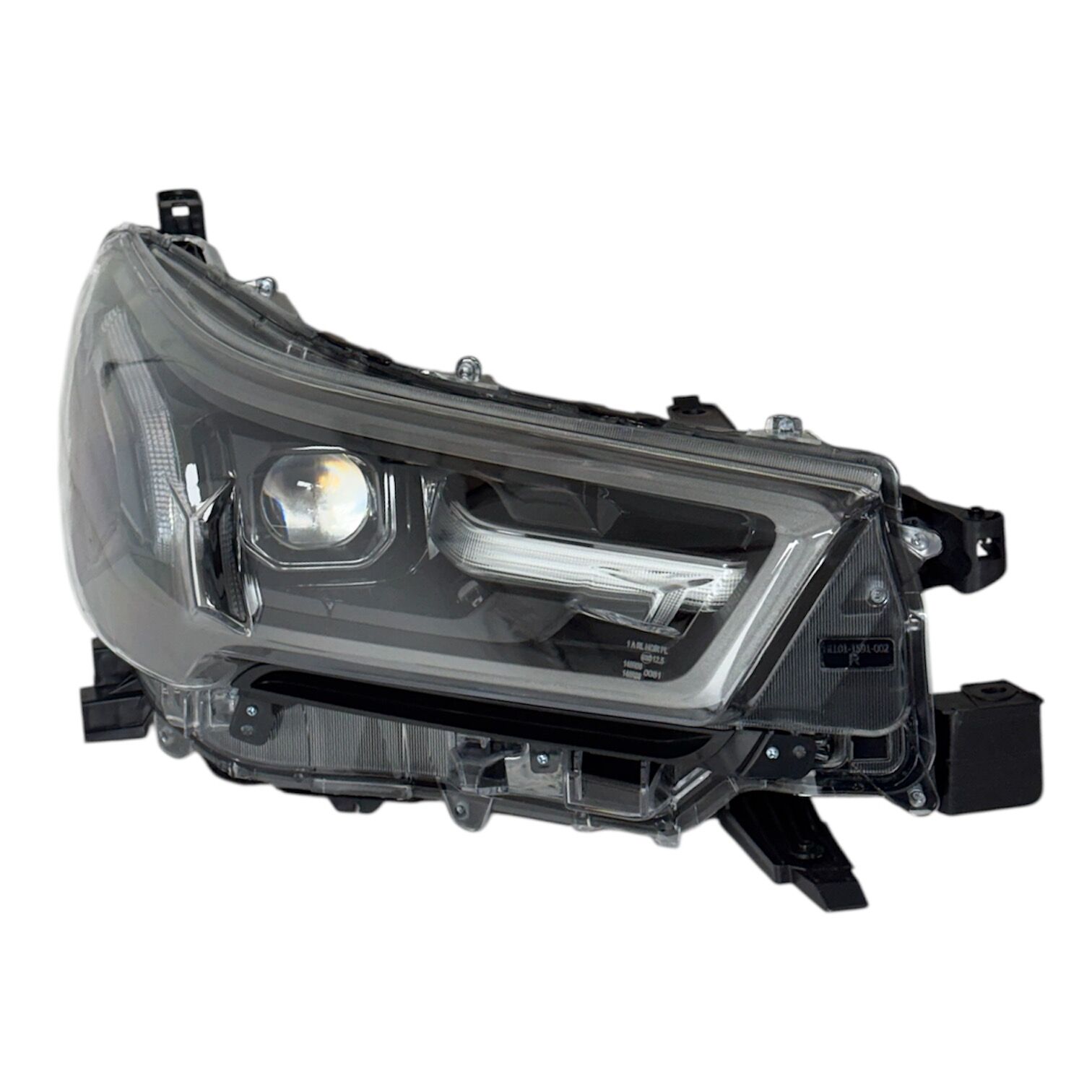 Toyota Far Hılux Revo 21-24 Sağ (Mercekli/İçi Koyu Gri/Krom Mercek)/(Hılux Yazılı-ınvıncıble)