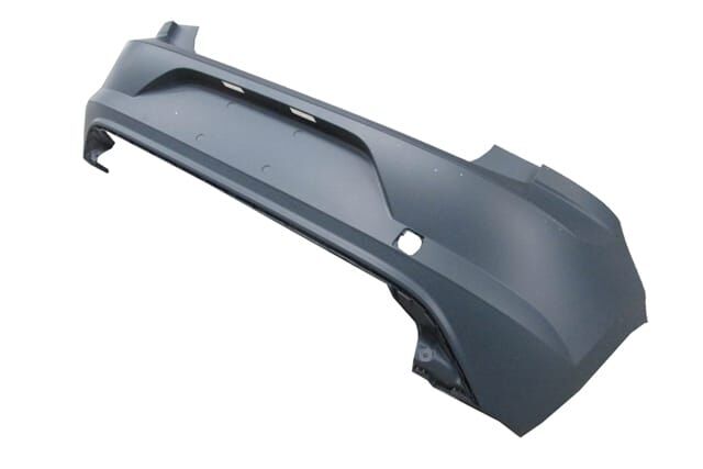 VOLKSWAGEN POLO- 7- 17/21; ARKA TAMPON GRİ (SENSÖR DELİKSİZ)(TYG)