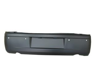 CHRYSLER 300C- 05/07; ARKA TAMPON SİYAH (SENSÖR DELİKLİ) (TYG)