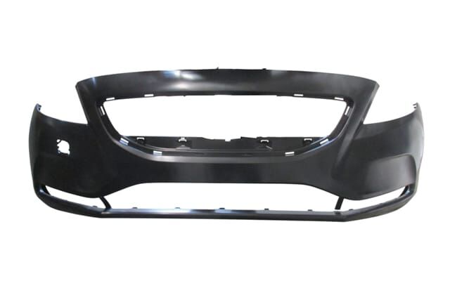 VOLVO V40- 13/19; ÖN TAMPON SİYAH/FAR YIKAMA DELİKSİZ (TYG)