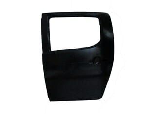 ISUZU D MAX- PICK UP- 17/19; ARKA KAPI KOMPLE SOL SİYAH (İCELİ/ÇEKOMASTİKLİ) (YAN SANAYİ) (BFN)