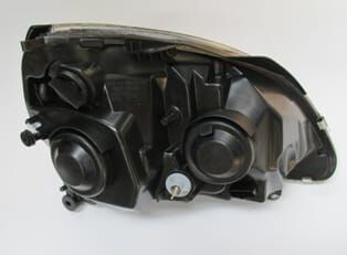RENAULT CLIO- 2- SD/HB- 02/06; FAR LAMBASI SOL ELEKTRİKLİ/MOTORSUZ SİYAH 5FİŞLİ (H1/H7) (AYFAR)