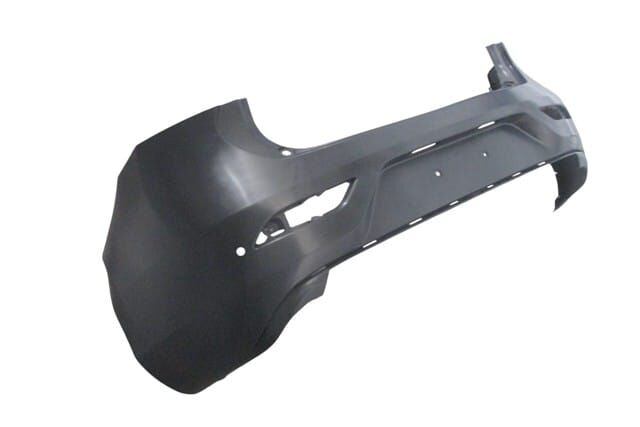 VOLVO V40- 13/19; ARKA TAMPON SİYAH/SENSÖR DELİKLİ (TYG)