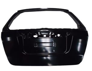 HONDA JAZZ- 05/08; ARKA BAGAJ KAPAĞI KOMPLE SİYAH/İCELİ (TW)