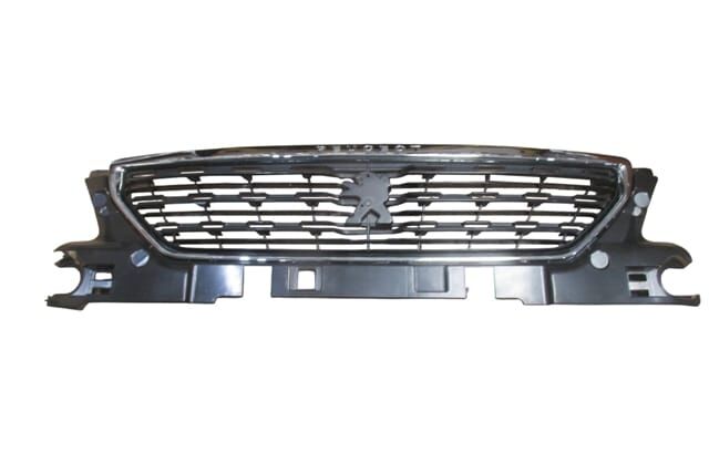 (YENİ ÜRÜN!!!)PEUGEOT 301- 17/21; ÖN PANJUR SİYAH NİKELAJ ÇERÇEVELİ (TW)